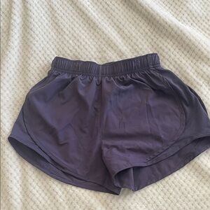 Nike Women's Dark Purple Athletic Shorts
